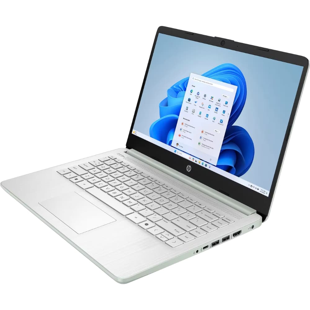 Notebook HP 14-DQ6013DX 14" Intel N150 4/128GB W11 - Green 3