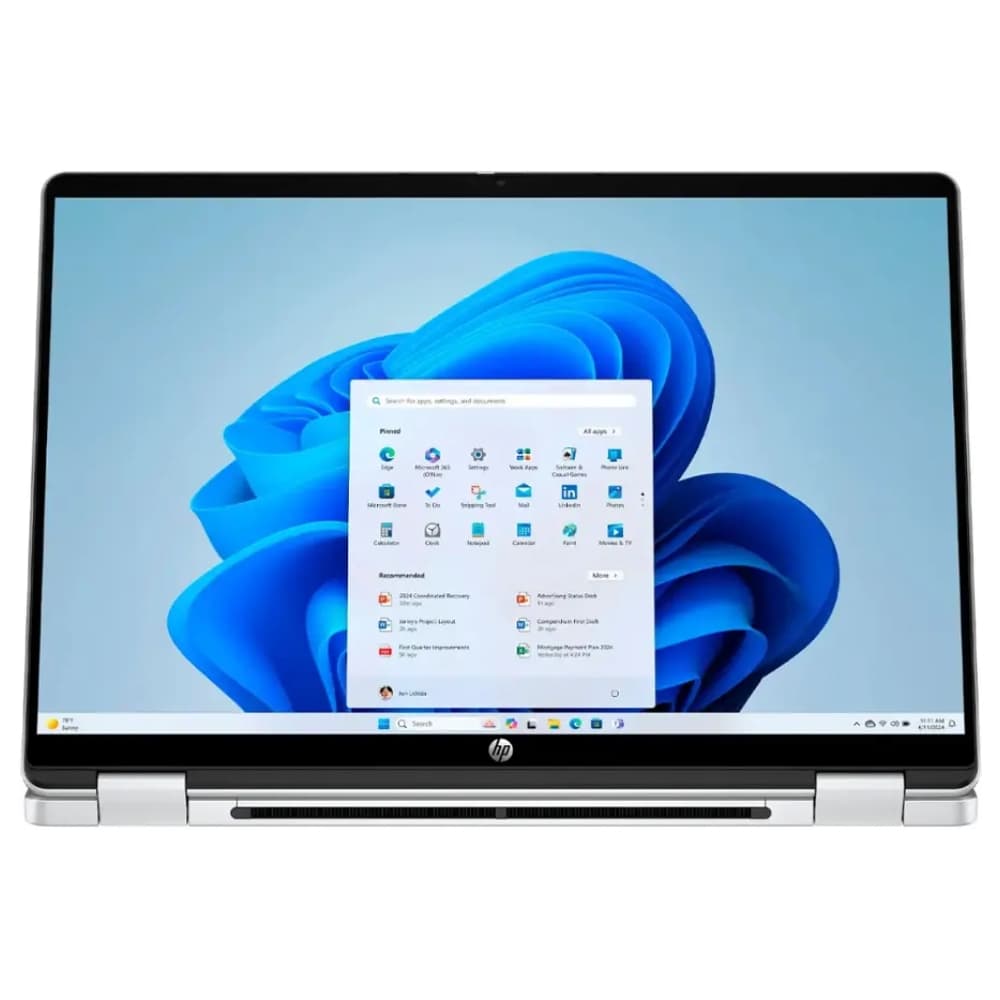 Notebook HP OmniBook 5 Flip 14-FP0023DX 14" 2K Touch Intel Core 7 150U 16/512GB W11 - Silver 6