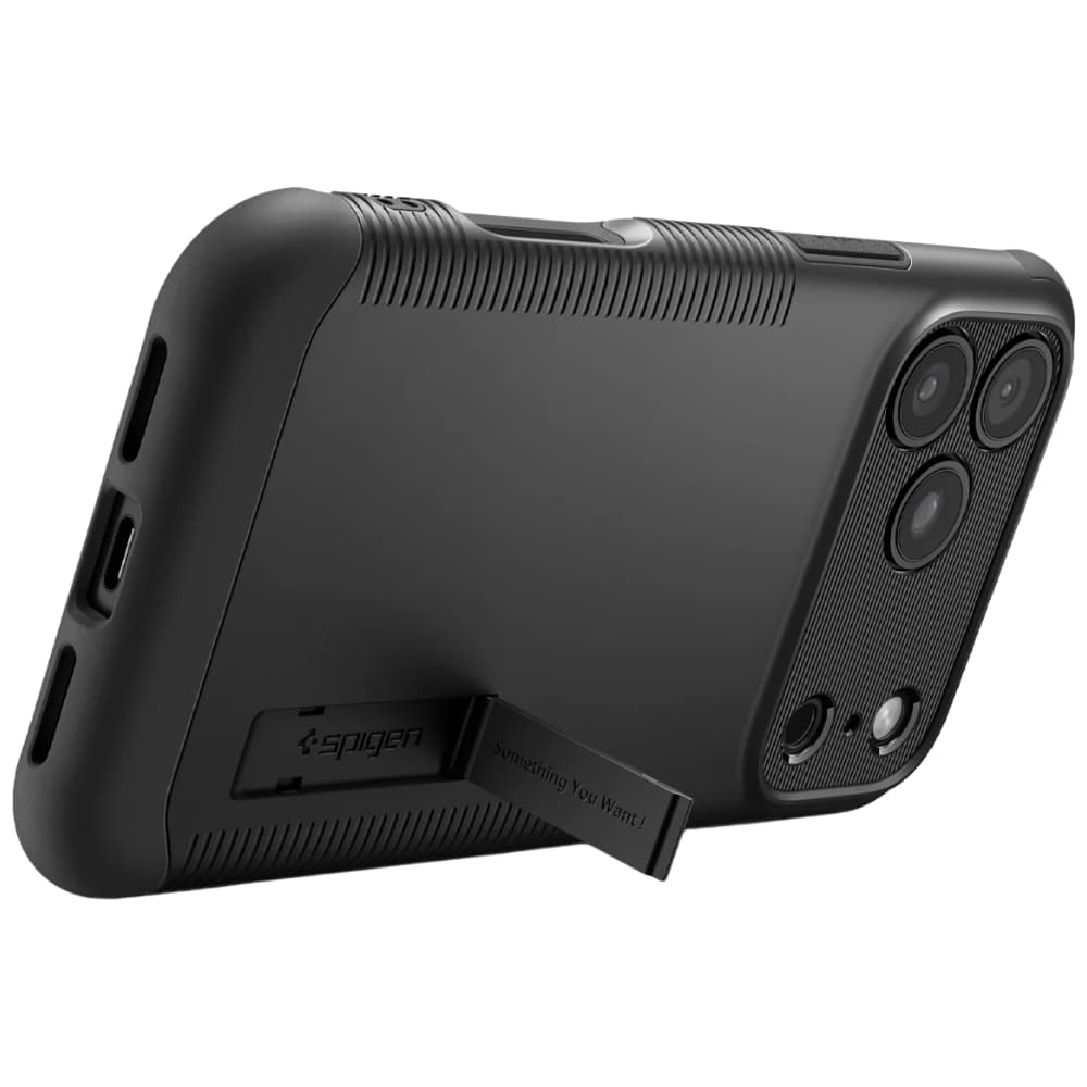 Capa Spigen iPhone 17 Pro Max Slim Armor MagFit ACS09603 - Black 3