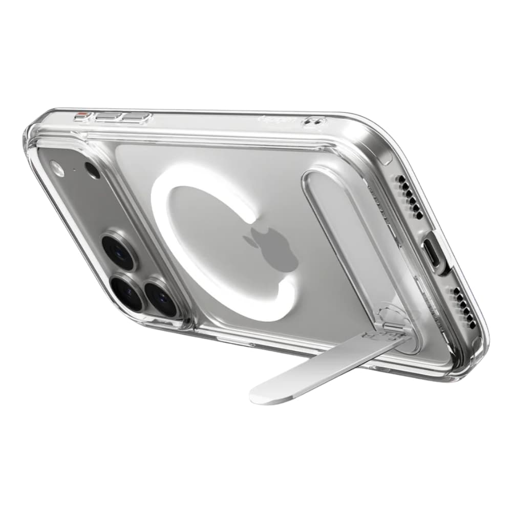 Capa Spigen iPhone 17 Pro Max Slim Armor Essential S MagFit ACS09605 - Clear White 3