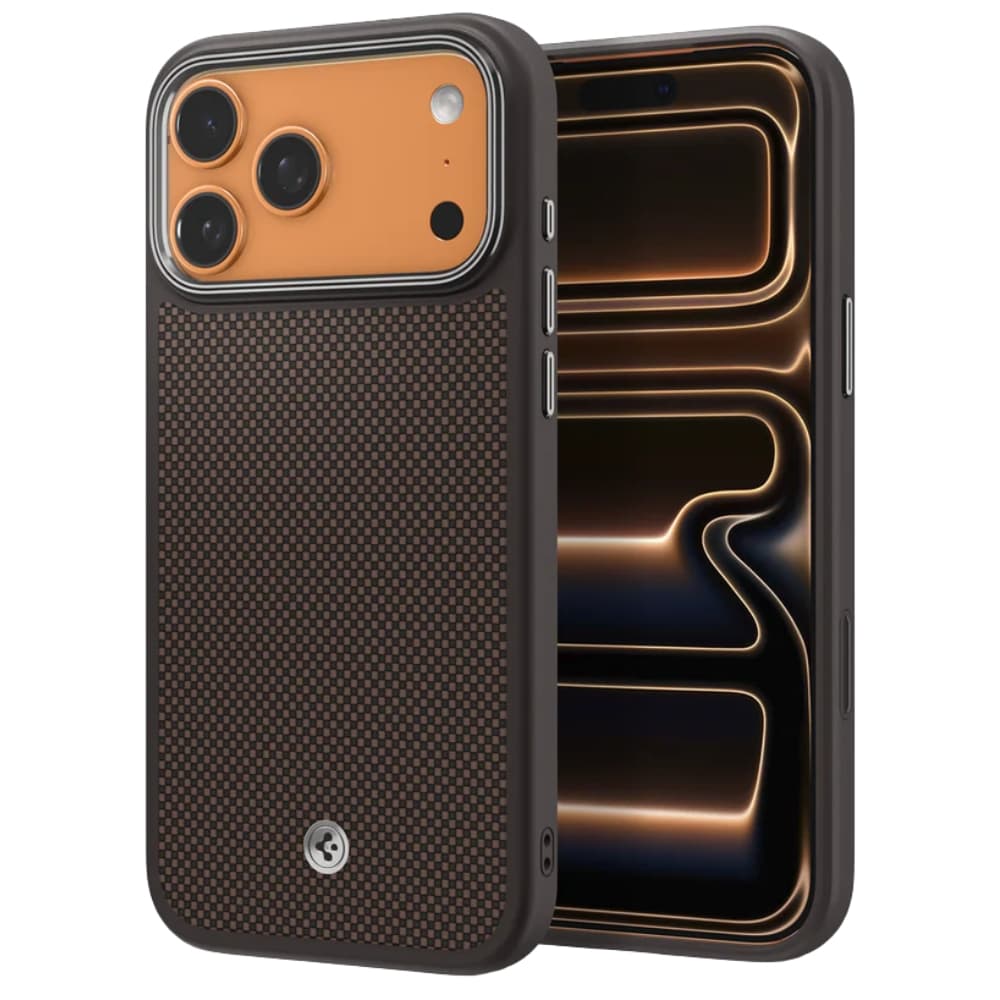 Capa Spigen iPhone 17 Pro Max Urban Fit T MagFit ACS09609 - Mocha Brown 2