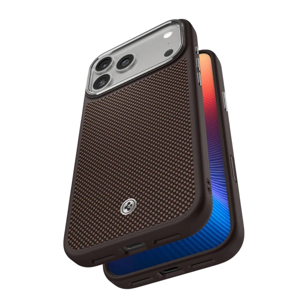 Capa Spigen iPhone 17 Pro Max Urban Fit T MagFit ACS09609 - Mocha Brown 3