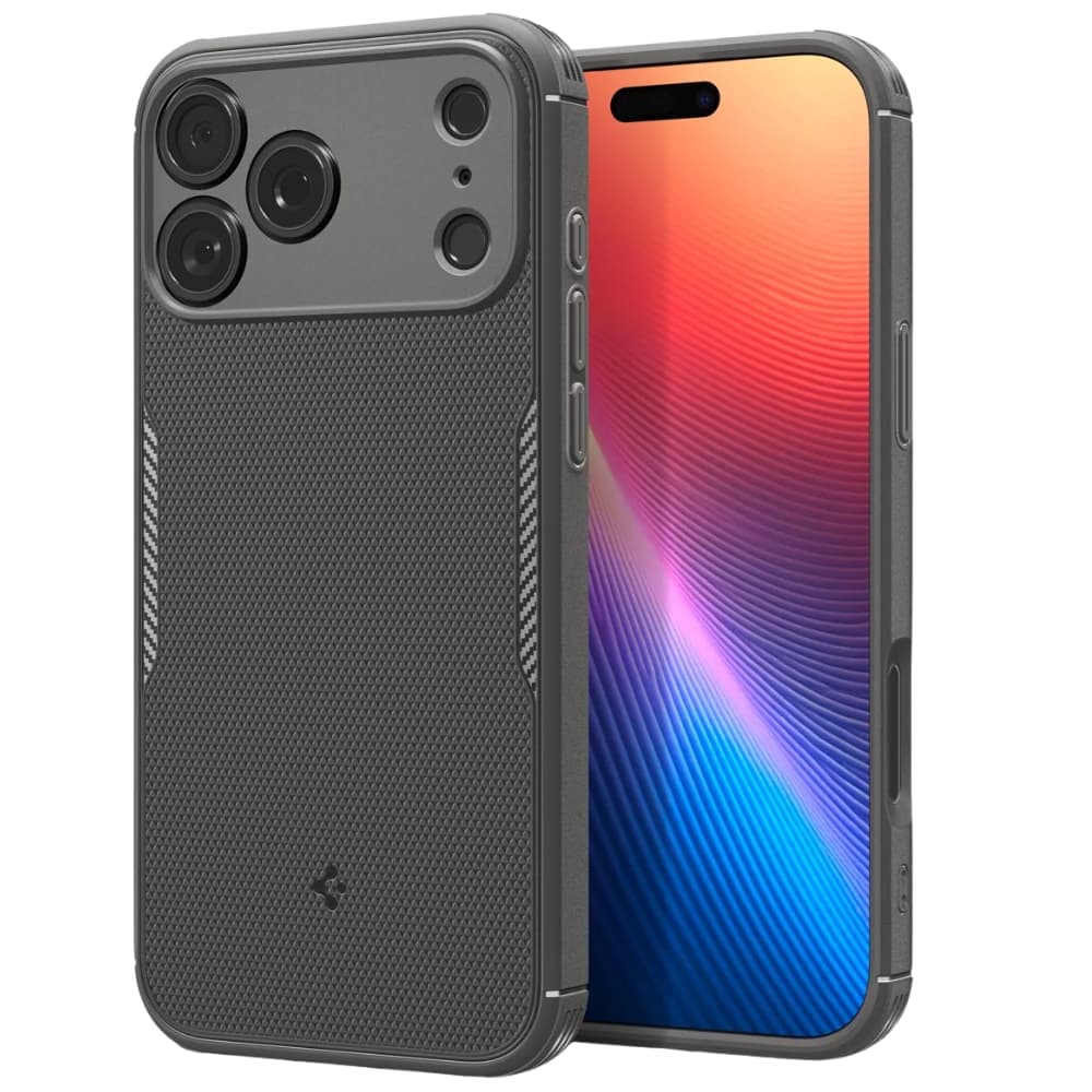 Capa Spigen iPhone 17 Pro Core Armor MagFit ACS09682 - Marble Gray 2