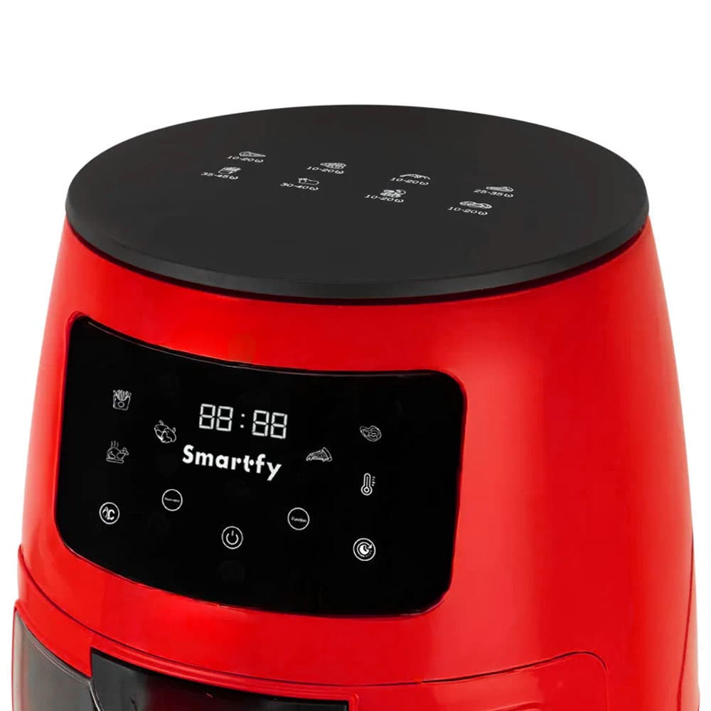 Air Fryer Smartfy AF03BL 1400W 3.6L 220V - Red 3