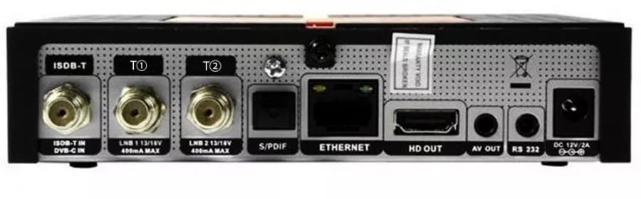 Receptor FTA Audisat Aventador K30 Wi-Fi/HDMI/IKS/SKS Bivolt - Preto/Vermelho 2