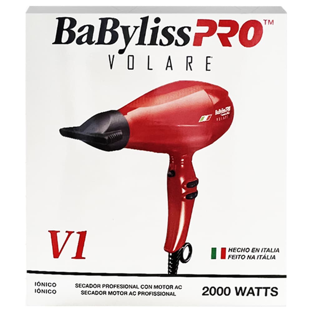 Secador de Cabelo BaBylissPro Volare V1 BABFRV1UZ 2000W 220V - Red 3