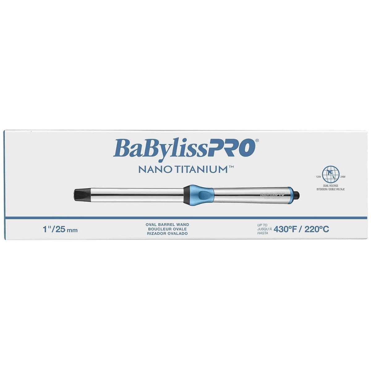 Modelador de Cachos BaBylissPro Nano Titanium BNTOW100LUC 2V - Blue 3