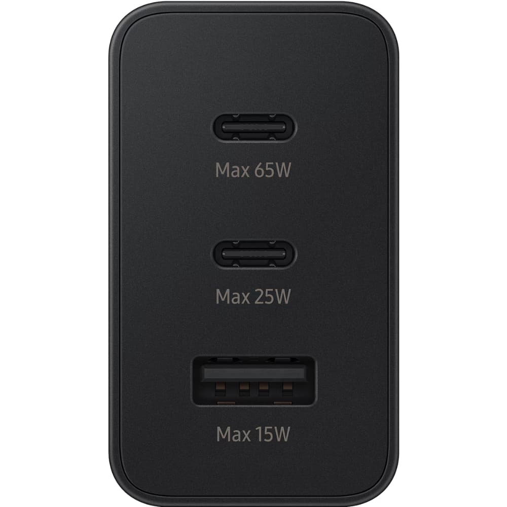 Carregador Samsung EP-T6530NBEGCA Trio USB-C 65W - Black 2