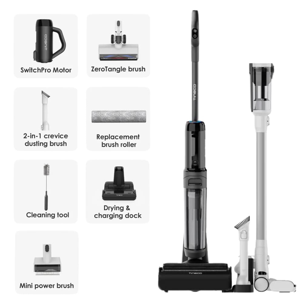 Aspirador/Esfregador Tineco Floor One Switch S6 FW300900DE 5 in 1 220V - Black 3