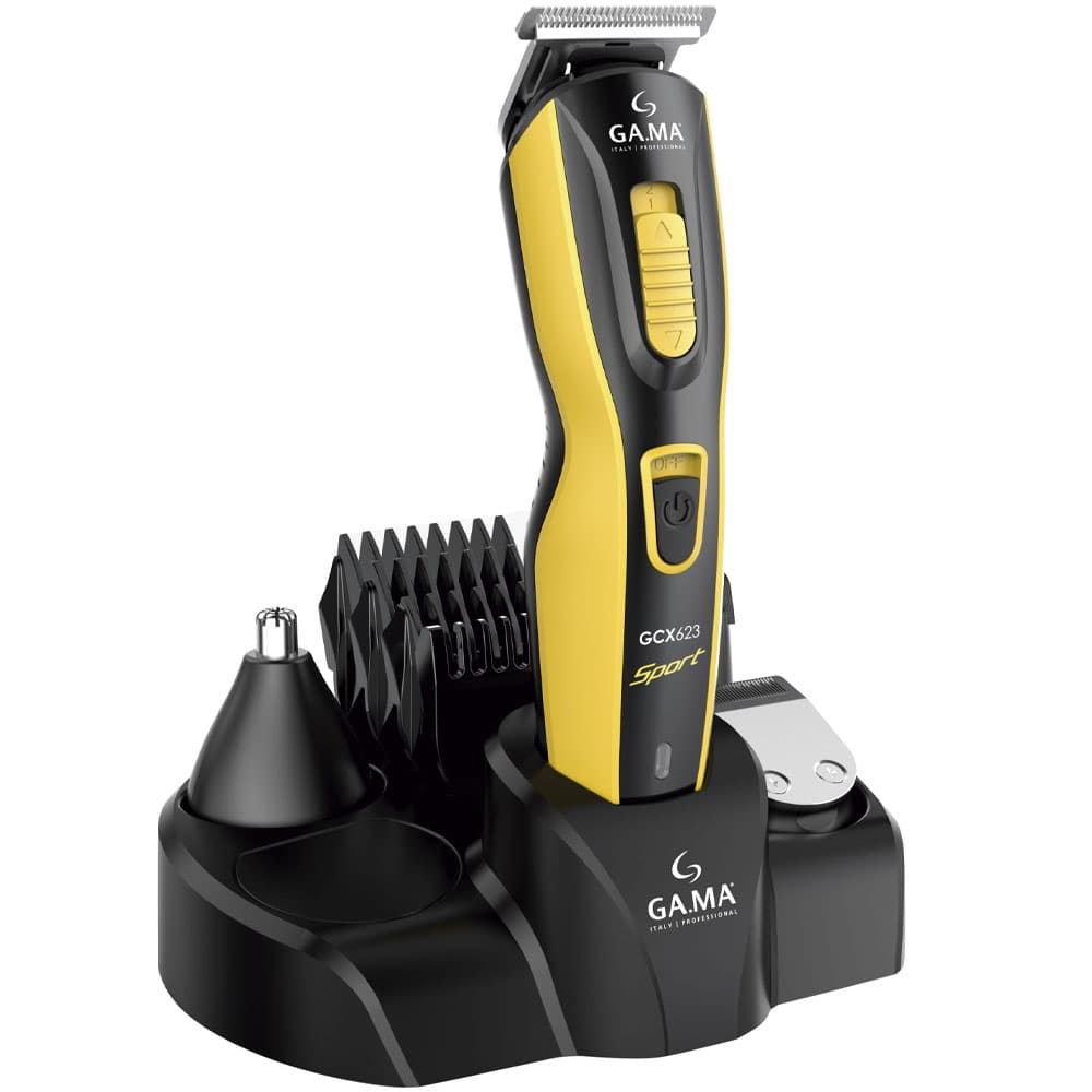 Cortador de Cabelo Gama GCX623 Sport - Yellow/Black 2