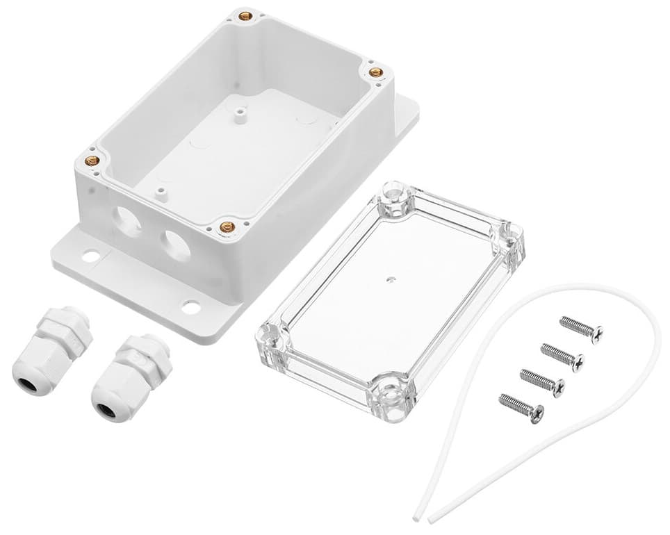 Caixa externa impermeável Sonoff IP66 IM171017001 - White 2