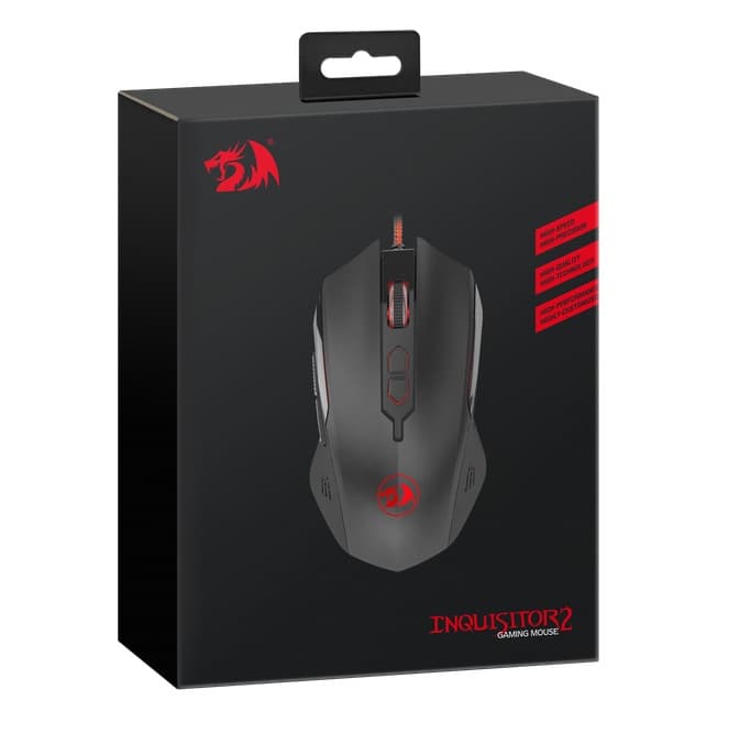 Mouse Gaming Redragon Inquisitor 2 M716A - Black 4