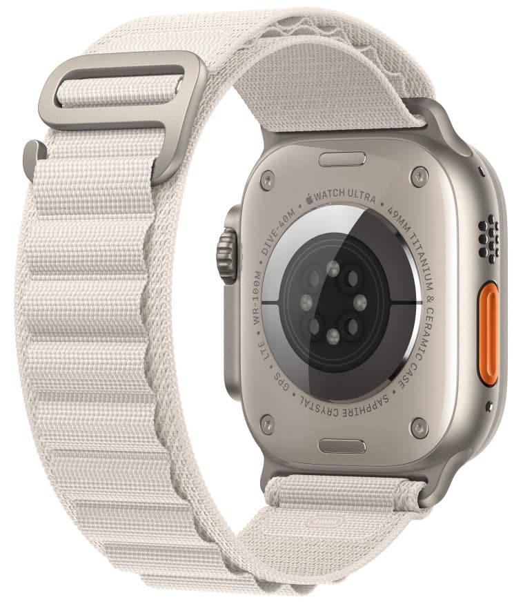 Apple Watch Ultra MQEY3LL/A 49mm (GPS + Celular) - Titanium/Starligth  3