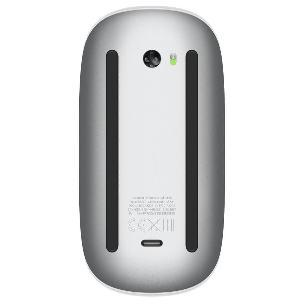 Apple Magic Mouse (USB-C) MXK53AM/A Multi-Touch Surface - White 3