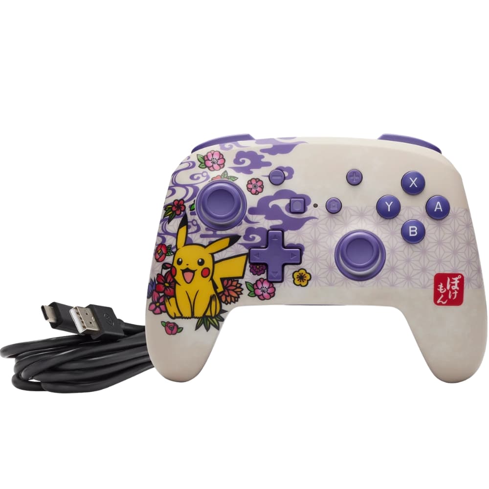 Controle Wireless PowerA Nintendo Switch - Pikachu Blossom (PWA-A-09851) 6