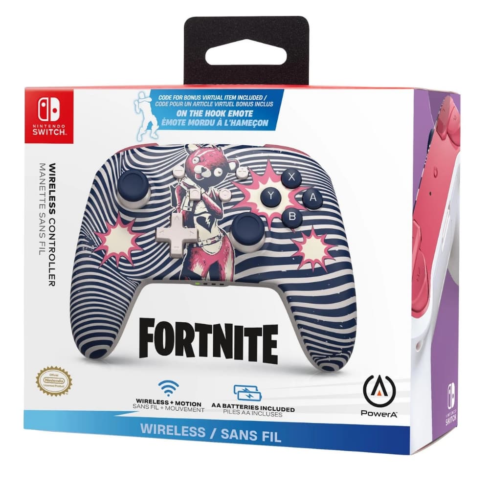 Controle Wireless PowerA Nintendo Switch - Fortnite: Cuddle Team Leader (PWA-A-13261) 5