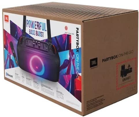 Speaker JBL PartyBox On The Go Bluetooth 2V - Black 4