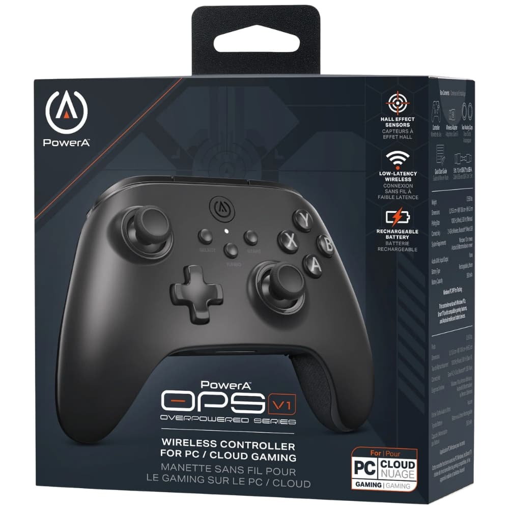 Controle Wireless PowerA OPS V1 para PC/Cloud Gaming - Black (PCGP0381-01) 7