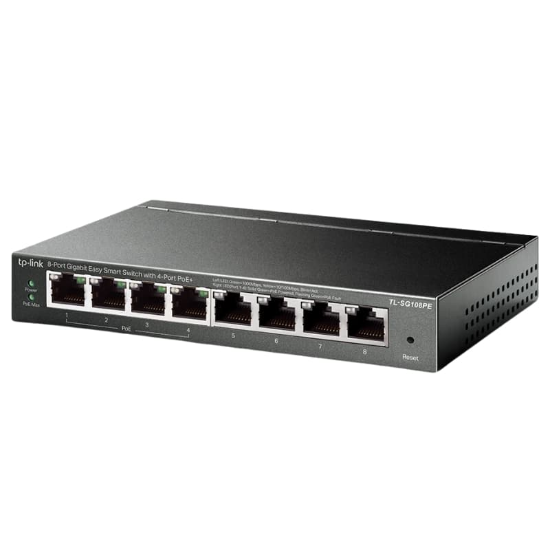 Switch de Escritorio TP-Link TL-SG108PE 8 Puertos 10/100/1000Mbps 2