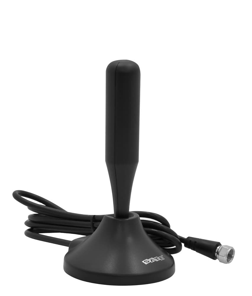 Antena Interna de TV Satellite A-NT76 VHF/UHF - Black 2