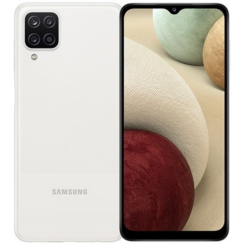 Smartphone Samsung Galaxy A12 SM-A125M LTE DS 4/64GB 6.5" Branco 2