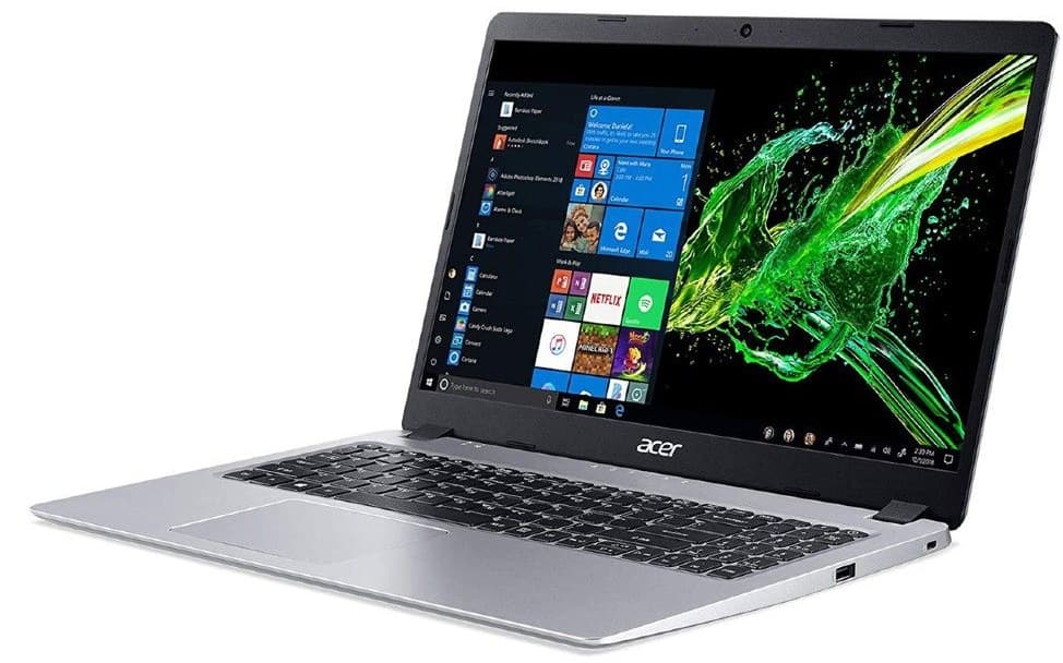 Notebook Acer Aspire 5 A515-43-R19L 15.6" AMD Ryzen 3 3200U 4/128GB SSD W10 - Pure Silver 3