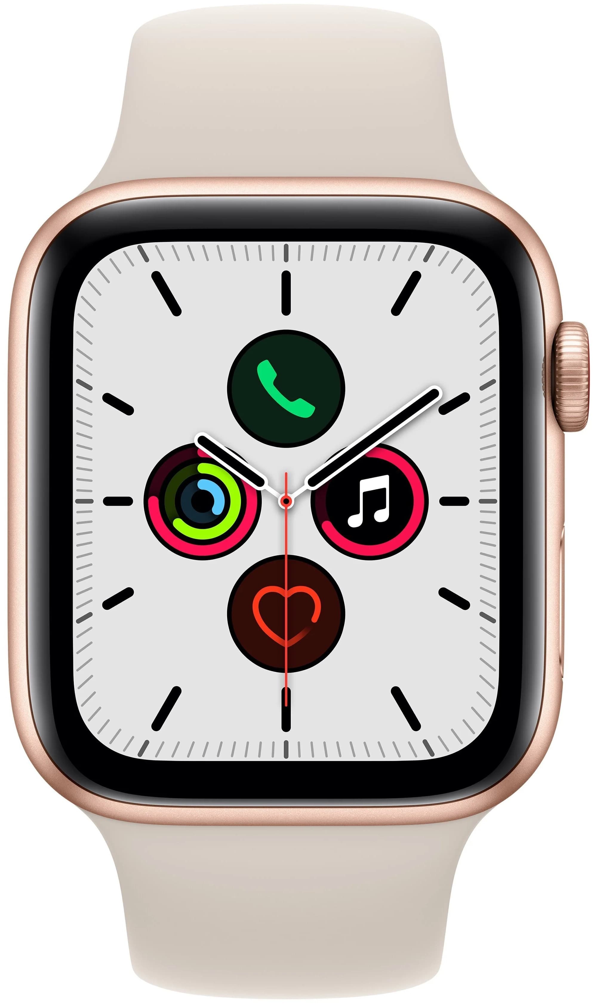 Apple Watch SE MKQ03LL/A2351 40mm GPS - Gold Aluminum/Starlight 2