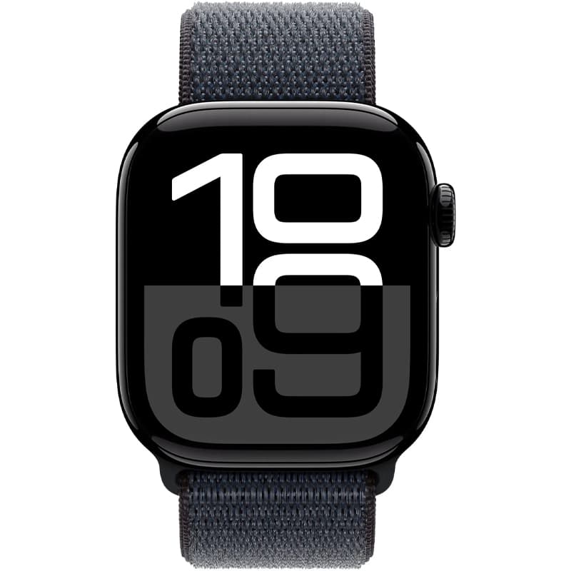 Apple Watch Series 10 MWWG3HN/A 42mm GPS - Aluminum Jet Black/Sport Loop (Caixa Feia)  2