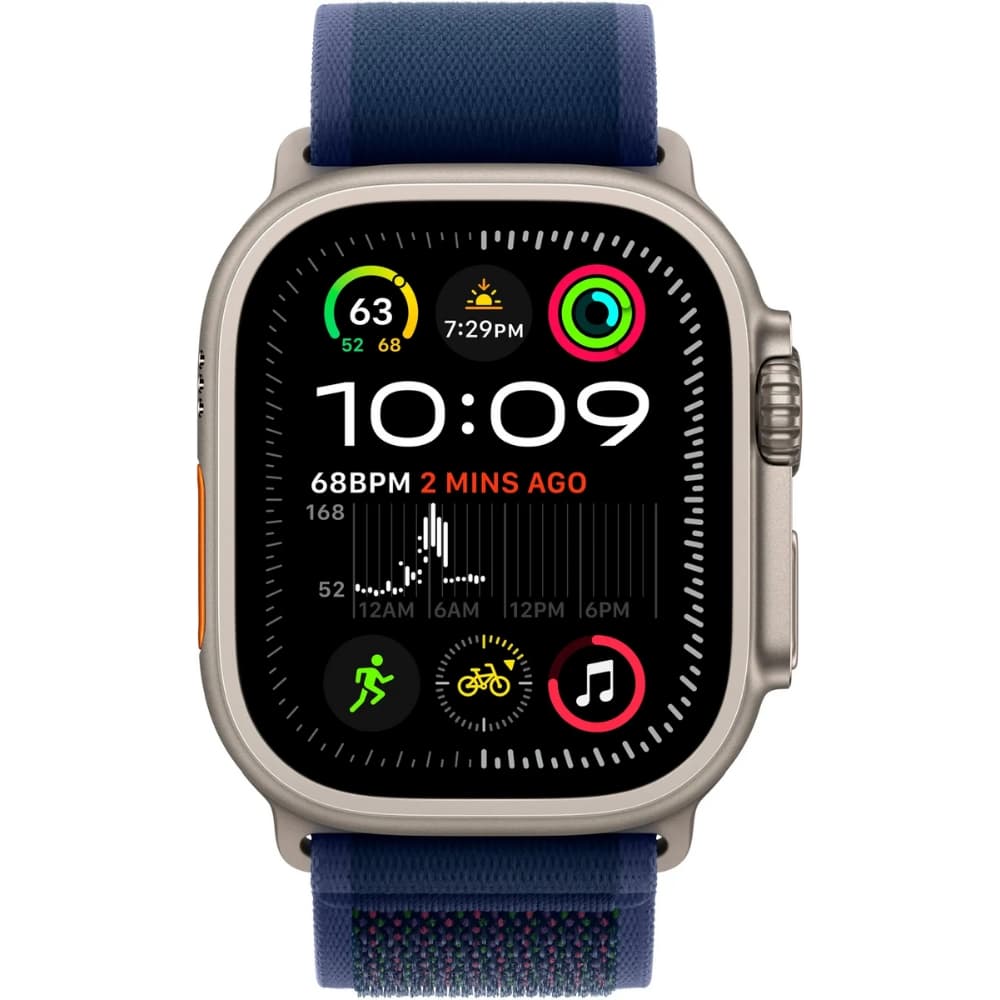 Apple Watch Ultra 2 MX4L3BE/A 49mm (GPS + Celular) - Natural Titanium/Blue Trail Loop 2