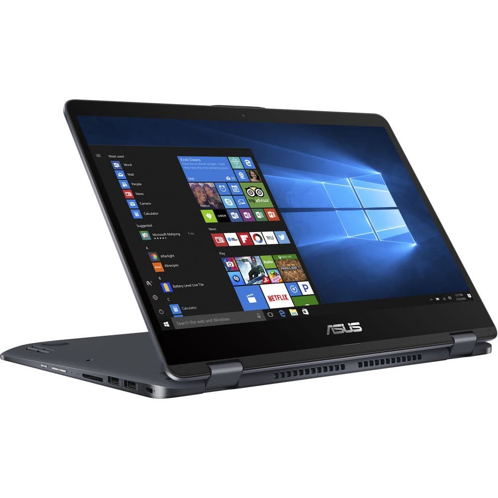 Notebook Asus VivoBook Flip TP412F TP412F-OS31T Intel Core i3-8145U 14" W10 4/128GB SSD - Star Grey 2