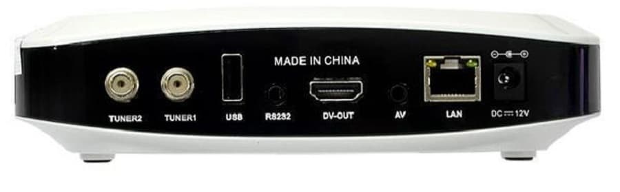 Receptor FTA Azamerica King Ultra HD Wi-Fi/HDMI/USB Bivolt - Branco/Preto 2