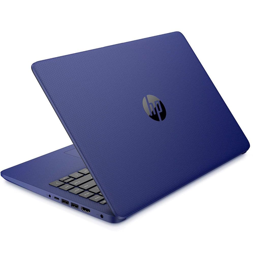 Notebook HP 14-Dq0005dx 14" Intel Celeron 4/64GB EMMC W10 - Indigo Blue 2