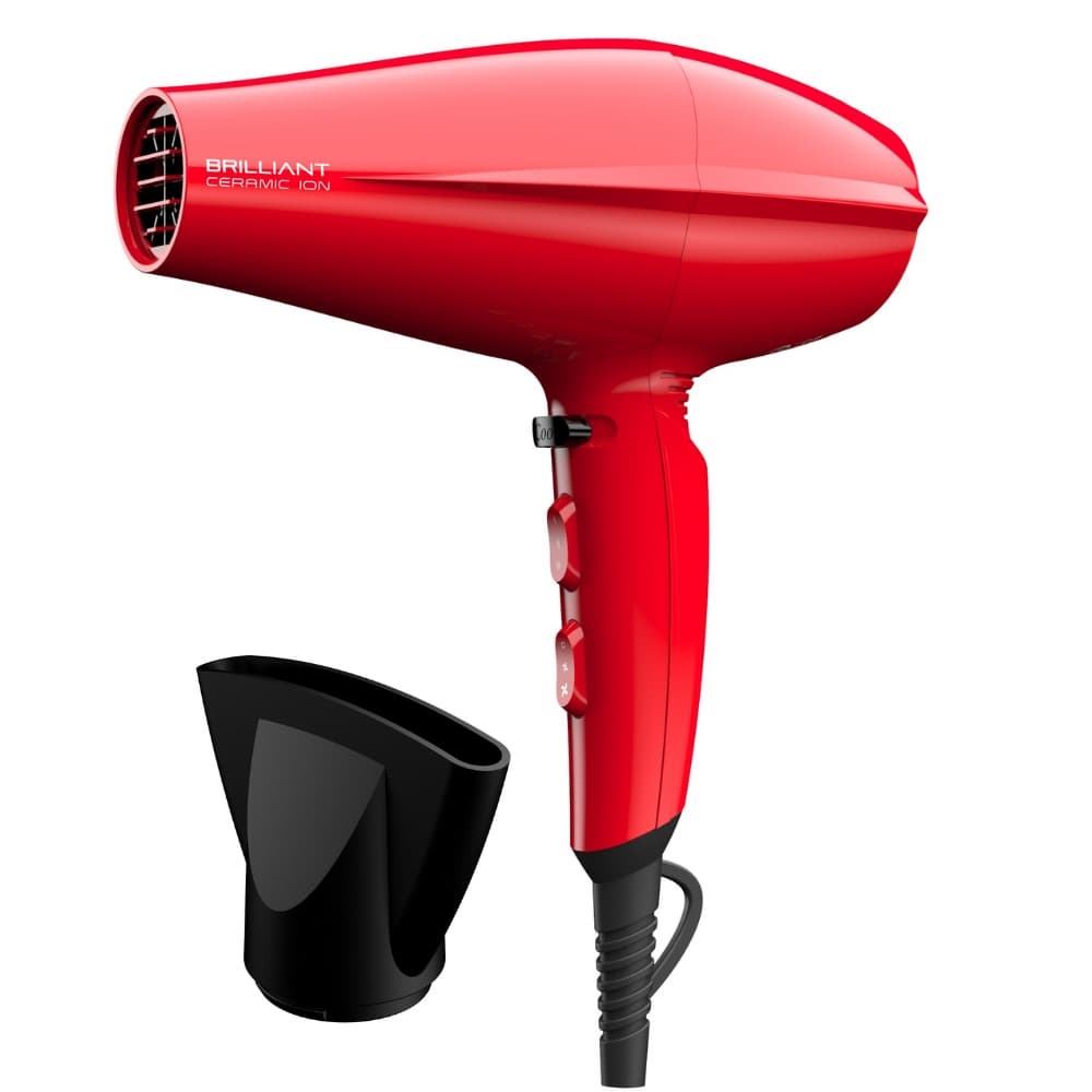 Secador Gama Brilliant Ceramic Ion 2200W 110V - Red 2