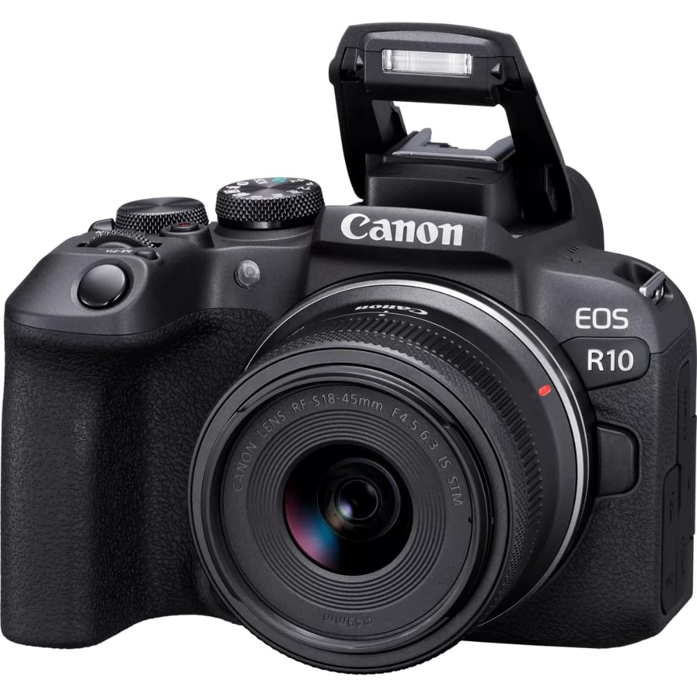 Câmera Digital Canon EOS R10 RF-S 18-45mm F4.5-6.3 IS STM Kit - Black 3