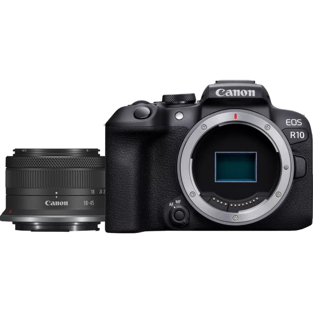 Câmera Digital Canon EOS R10 RF-S 18-45mm F4.5-6.3 IS STM Kit - Black 5