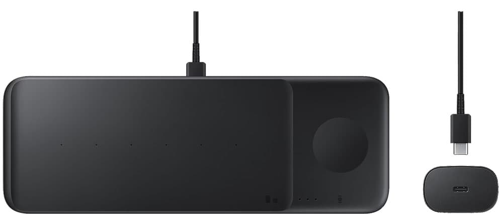 Carregador Wireless Samsung Charger Trio EP-P6300TBEGWW 9W - Black 4