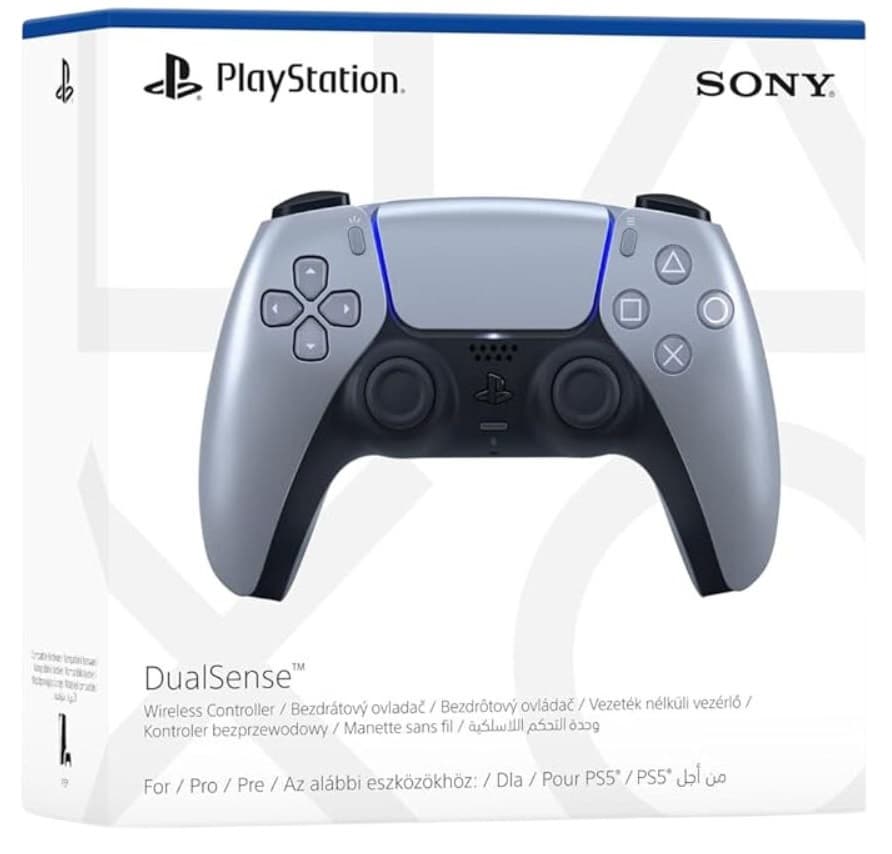 Controle Sony DualSense para PlayStation 5 CFI-ZCT1W - Sterling Silver 4
