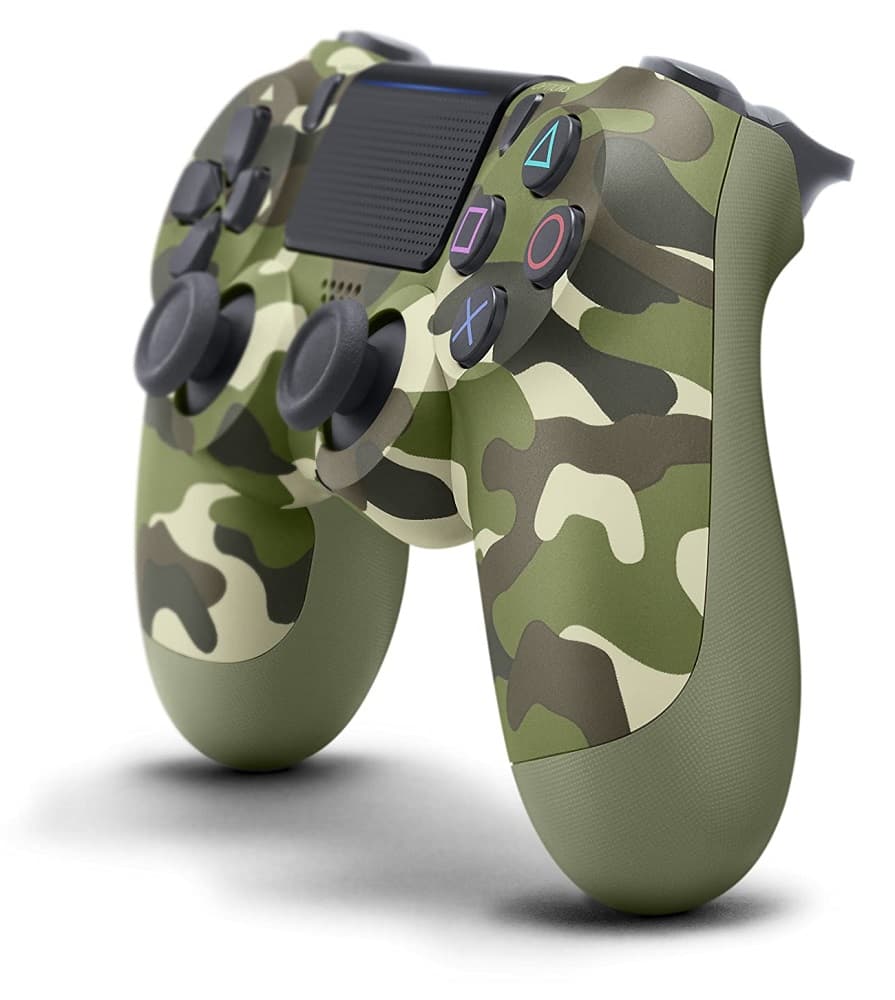Controle Sony Dualshock 4 para PlayStation 4 CUH-ZCT2G 16 - Green Camouflage (Japonês)  2