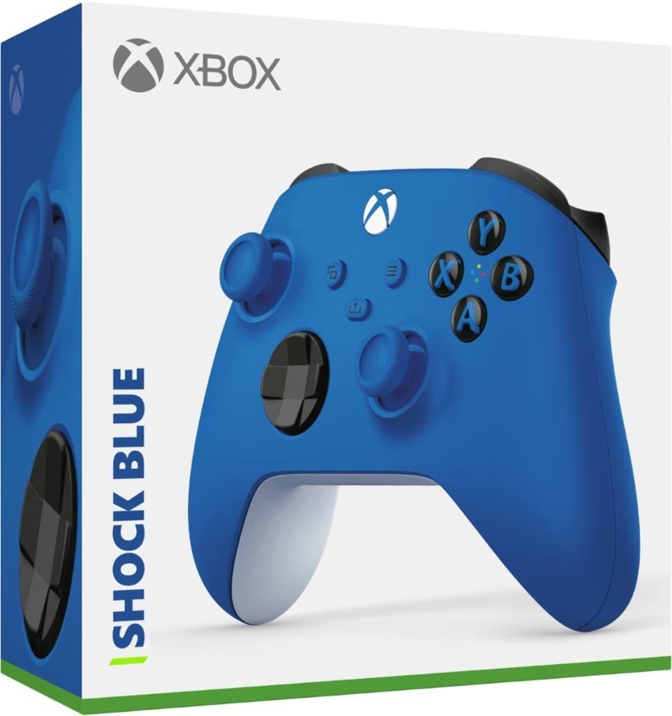 Controle Wireless Microsoft Xbox Series X/S - Shock Blue (Japonês/Caixa Fea) 4