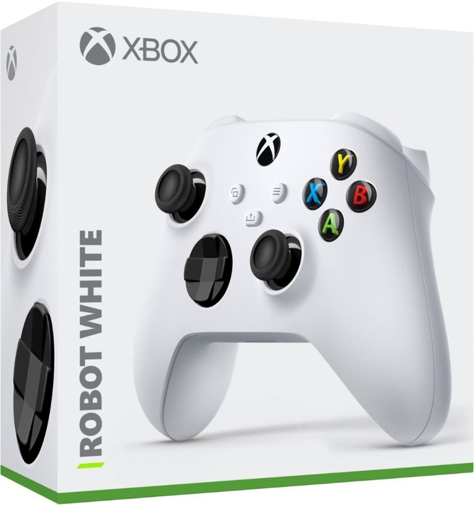 Controle Wireless Microsoft Xbox Series X/S - Robot White (QAS-00001) 4