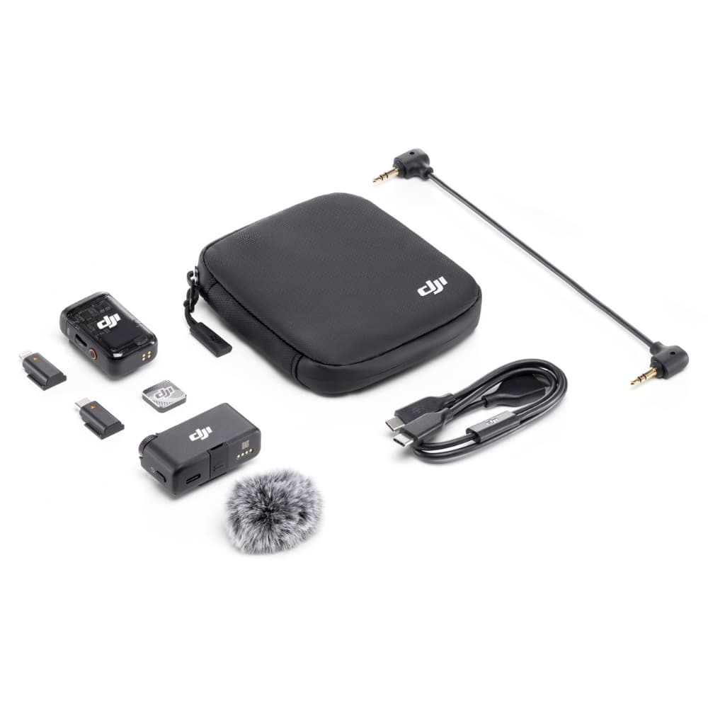 Microfone Wireless DJI Mic 2 (1 TX + 1 RX) (FCC) - Black 4