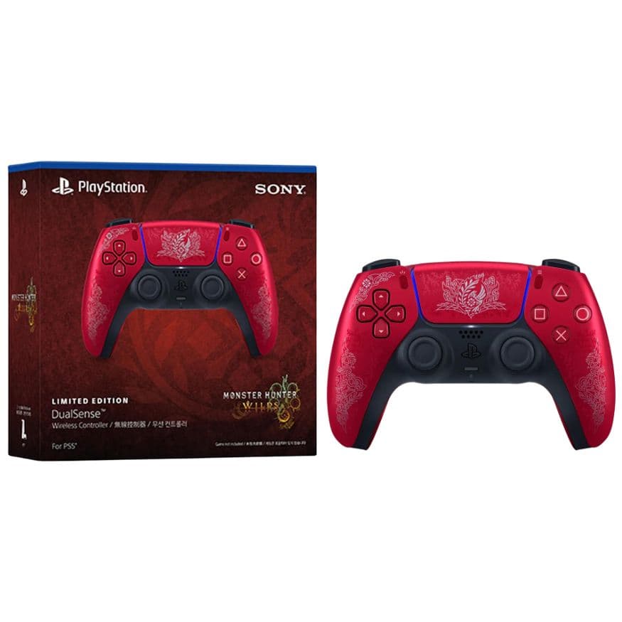 Controle Sony Dualsense para PlayStation 5 CFI-ZCT1J - Monster Hunter Wilds Limited Edition (Japonês) (Caixa Feia) 2