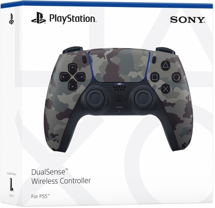 Controle Sony DualSense para PlayStation 5 CFI-ZCT1W - Gray Camo 4