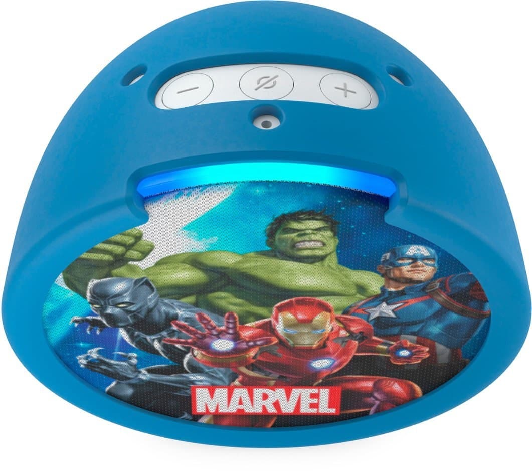 Speaker Amazon Echo Pop Kids Edition with Alexa - Marvel's Avengers 3