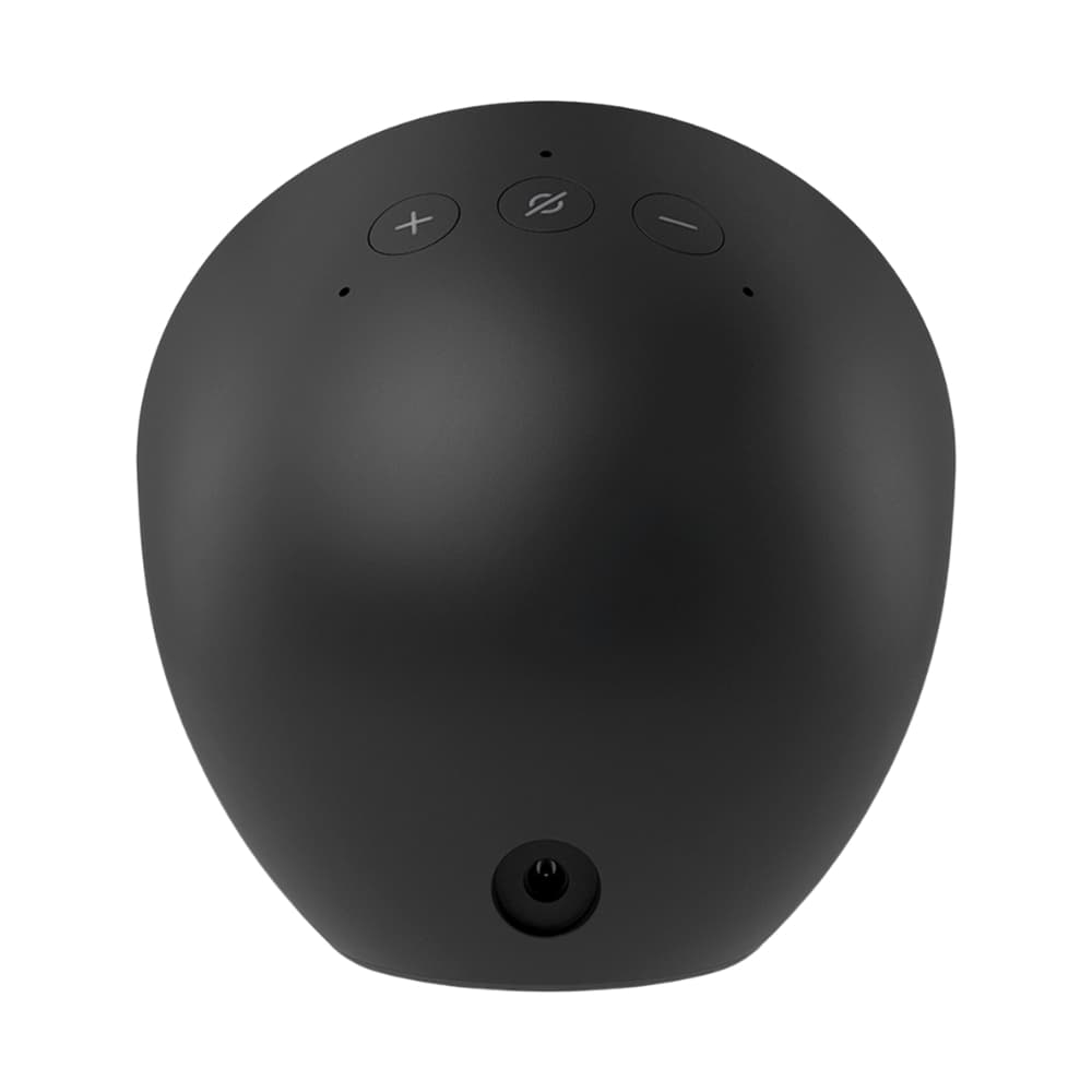 Speaker Smart Amazon Echo Spot Clock with Alexa - Black 4