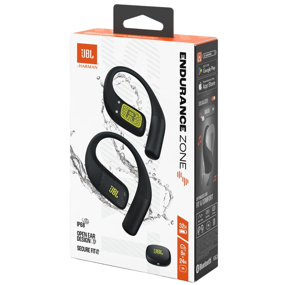 Fone de Ouvido JBL Endurance Zone Bluetooth - Black/Lime 5