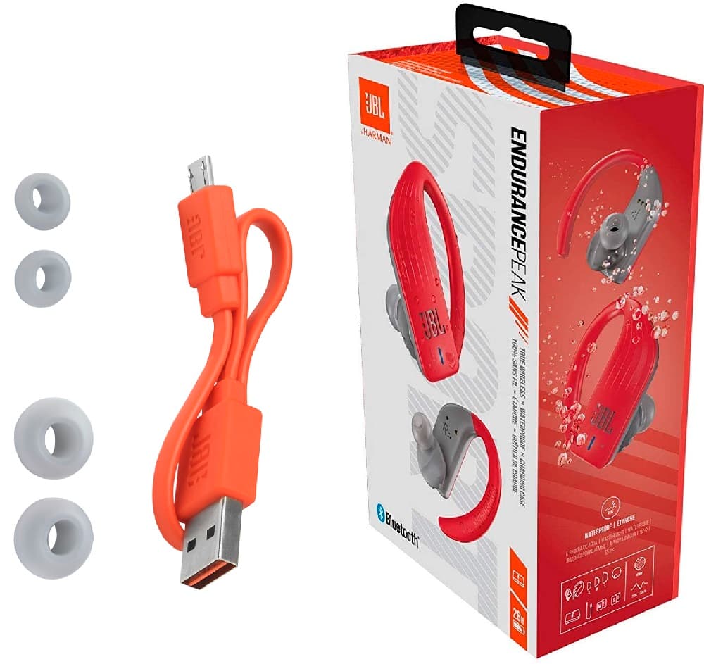 Fone de Ouvido JBL Endurance Peak Bluetooth - Red 4