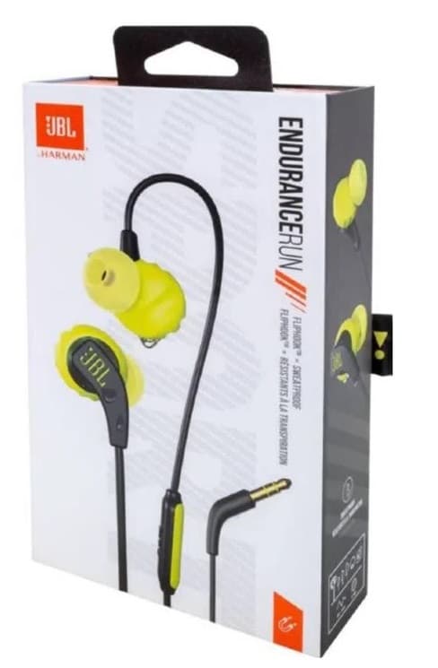 Fone de Ouvido JBL Endurance Run - Black/Yellow 3