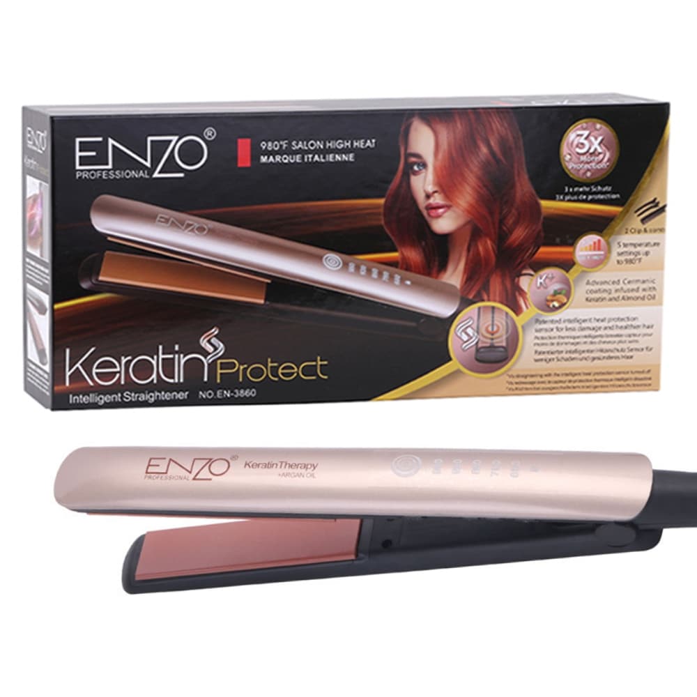 Chapinha Enzo Keratin Protect EN-3860 65W 2V - Gold 4