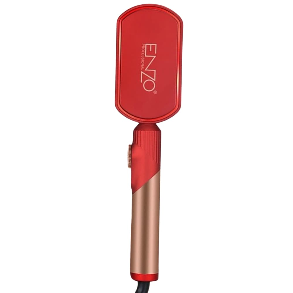 Escova Alisadora Enzo EN-4002 65W 2V - Red 2